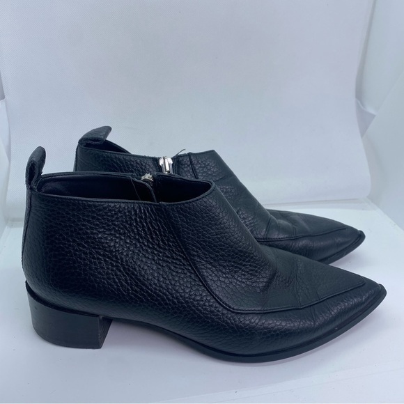Everlane Boss Boot Pebbled Leather Black - Picture 1 of 10